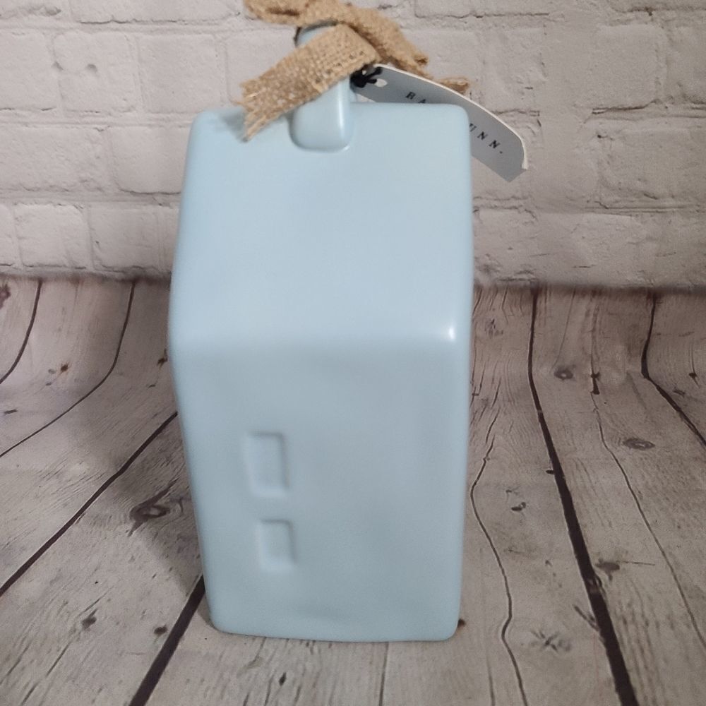 Rae Dunn Light Blue Ceramic "TWEET" Birdhouse - Picture 4 of 13